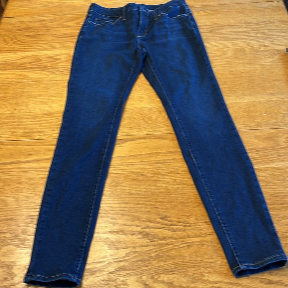 Women’s Ana skinny jet jeggings mid-rise jeans - Picture 7 of 8